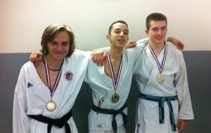 KARATE : Deux podiums au championnat de ligue Cadets