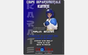 KARATE : coupe departementale PUPILLES BENJAMINS