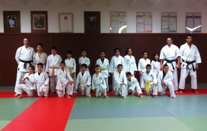 KARATE : Passage de grade groupe enfants