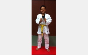 KARATE : BIZIM ELIES Médaille d’argent coupe de ligue pupille 