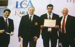KARATE : Dojo de Vallauris : Moez SAIDI arbitre inter region