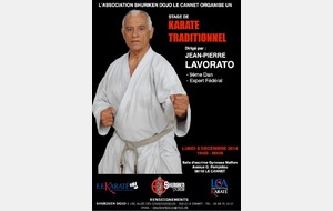 KARATÉ : stage J.P LAVORATO au CANNET