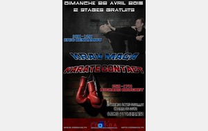 KARATE / KRAV MAGA : deux stages enchainés