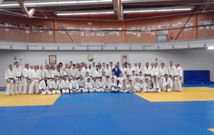 JUDO JUJITSU ENTRAINEMENT EN COMMUN A SAINT LAURENT DU VAR