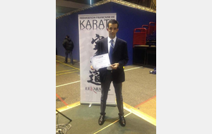 KARATE : MOEZ SAIDI ARBITRE NATIONAL