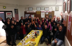 Karaté - Galette des rois de la section enfants