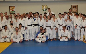 JUDO JU JITSU SELF DEFENSE  ENTRAINEMENT EN COMMUN AU STADE LAURENTIN