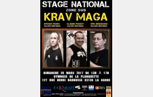 INFO STAGE SELF DEFENSE - KRAV MAGA