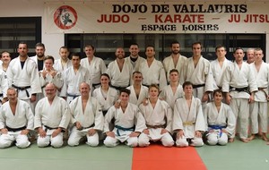 JUDO JU JITSU SELF DEFENSE  ENTRAINEMENT EN COMMUN A VALLAURIS