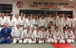 JUDO JU JITSU SELF DEFENSE  ENTRAINEMENT EN COMMUN A VALLAURIS
