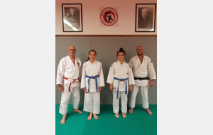 JUDO/JUJITSU SELF DEFENSE : Jade et Marion ceinture bleue