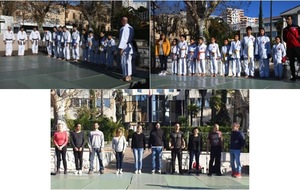 SUPERBE PRESTATION du DOJO au TELETHON 2019