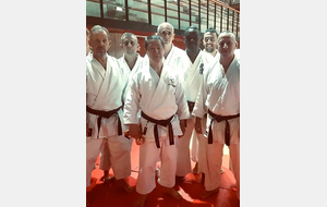 Le DOJO au stage de MASAO KAWAGA à PARIS