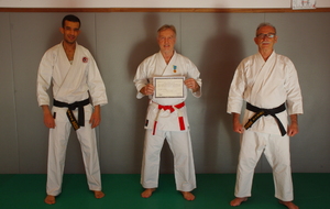 Serge CARLIER Médaille d'Or de la Jeunesse, des Sports et de l'Engagement Associatif