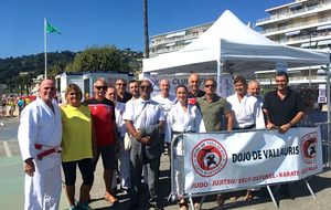 Le Dojo de Vallauris à la Fête du Sport de Vallauris Golfe-Juan - 11 septembre 2021