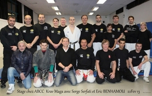 Stage chez ABCC KRAV MAGA avec Serge SERFATI et Éric BENHAMOU