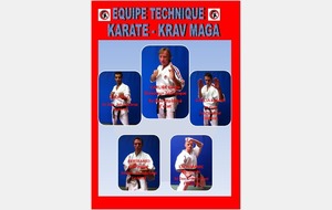 Équipe technique Karaté et Krav Maga du Dojo de VALLAURIS