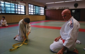  Remise de ceintures Juin 2016: Clément, ceinture Jaune