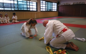  Remise de ceintures Juin 2016: Kahina, ceinture Jaune
