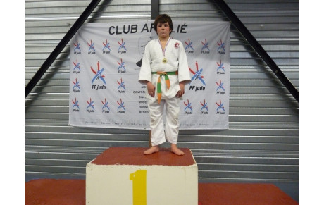 JUDO : UNE PREMIERE PLACE BIEN MERITE