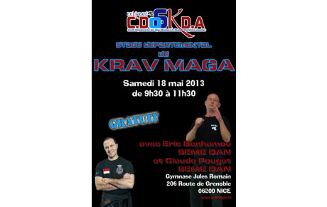 KARATE : Stage KRAV MAGA