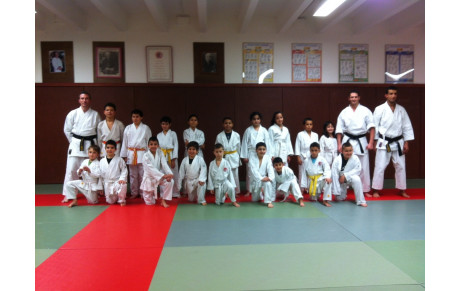 KARATE : Passage de grade groupe enfants