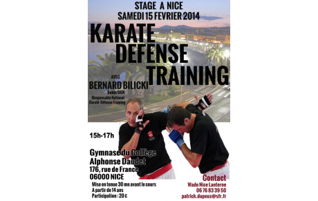 KARATE DEFENSE TRAINING  : STAGE BILICKI 9E DAN 