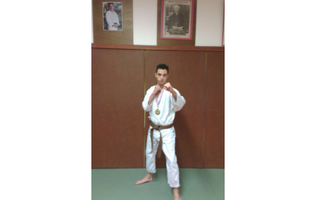 KARATE : Rayane TACHI double médaillé
