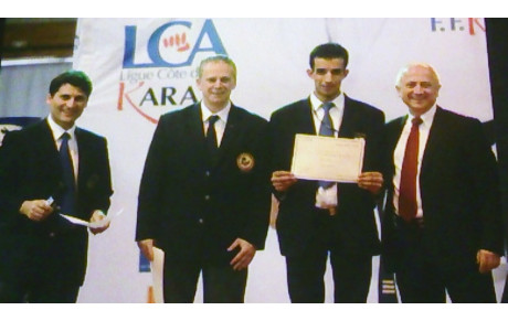 KARATE : Dojo de Vallauris : Moez SAIDI arbitre inter region
