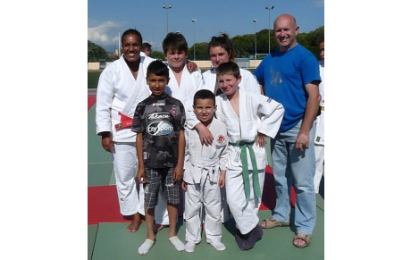 JUDO : Entrainement avec une CHAMPIONNE !