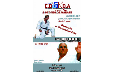 KARATE : Stage LAVORATO / FERRY
