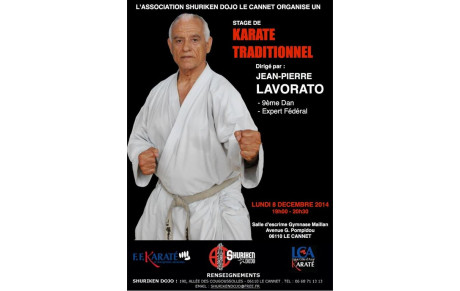 KARATÉ : stage J.P LAVORATO au CANNET