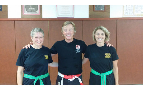 KRAV MAGA : deux nouvelles ceinture vertes