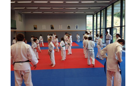 JUDO: Entrainement en commun à Sophia Antipolis 
