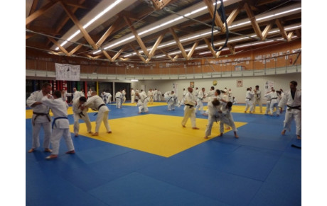 JUDO: enttrainement en commun à ST Laurent du Var