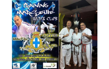 KARATE CONTACT : STAGE DOMINIQUE VALERA A MARSEILLE
