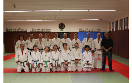 JUDO JUJITSU OUALID ET ROMAIN FETENT LEUR 3EME DAN