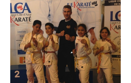 Karaté sportif: Championnat de Ligue Côte d'Azur