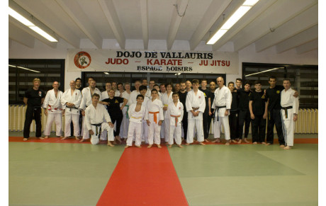 Stage judo karaté Krav Maga au dojo de VALLAURIS...