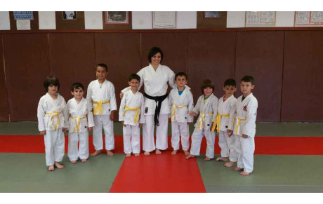 KARATE : Passage de grade chez les poussins