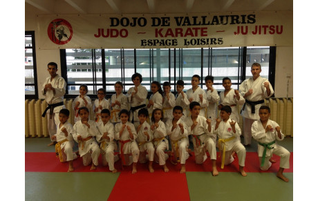 KARATE: Passage de grades Poussins, Pupilles et Benjamins