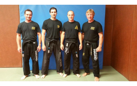 SELF DÉFENSE - KRAV MAGA : Trois nouvelles ceintures noires