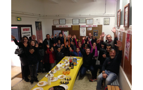 Karaté - Galette des rois de la section enfants