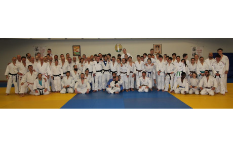 JUDO JU JITSU SELF DEFENSE  ENTRAINEMENT EN COMMUN AU STADE LAURENTIN