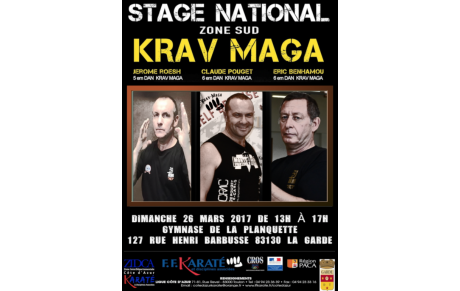 INFO STAGE SELF DEFENSE - KRAV MAGA