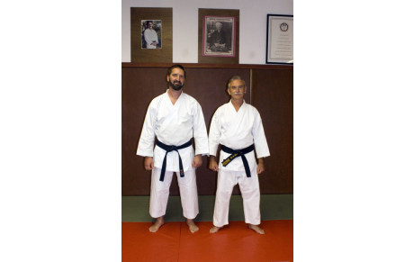 KARATE : Claude HARY et Jean Noel GOUZE 2e dan