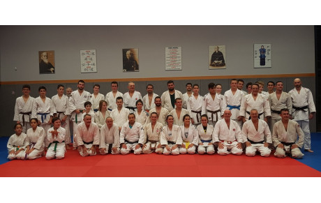JUDO JU JITSU SELF DEFENSE  ENTRAINEMENT EN COMMUN