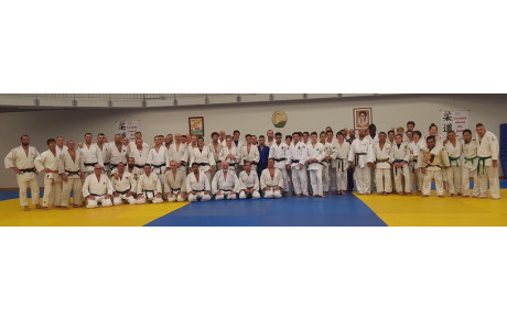 JUDO JU JITSU SELF DEFENSE  ENTRAINEMENT EN COMMUN AU STADE LAURENTIN