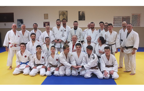 JUDO JU JITSU SELF DEFENSE  ENTRAINEMENT EN COMMUN A MOUANS SARTOUX