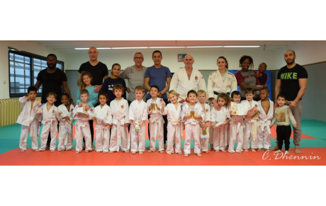 JUDO: Gouter de Noël 2018 Eveil Judo